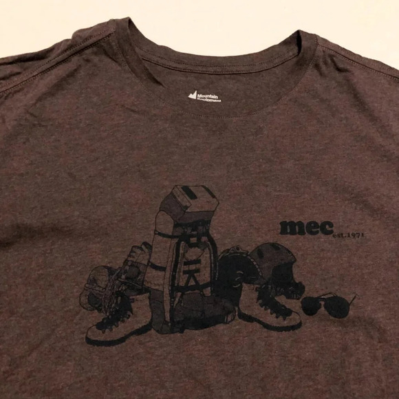 MEC Mountain Equipment Company Mens Tshirt Size XL - Picture 2 of 15